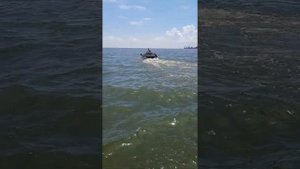 Катер Ямаха РС 27 и его друг БРДМка 2.