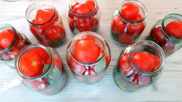 Маринованные ПОМИДОРЫ На ЗИМУ МОЙ ЛУЧШИЙ рецепт