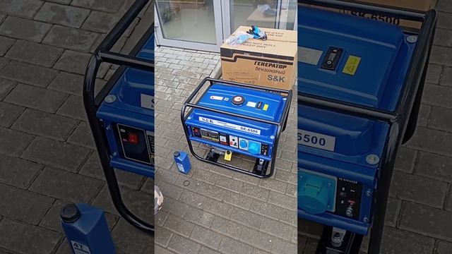 Бензиновый генератор SK 6500 55 - 60 кВт