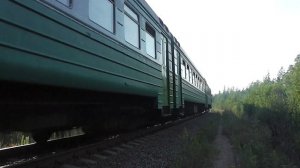 М62-1631 и ЭР2К-930 на участке Куолемоярви - Тарасовское