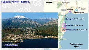 Турция: Кемер и его районы