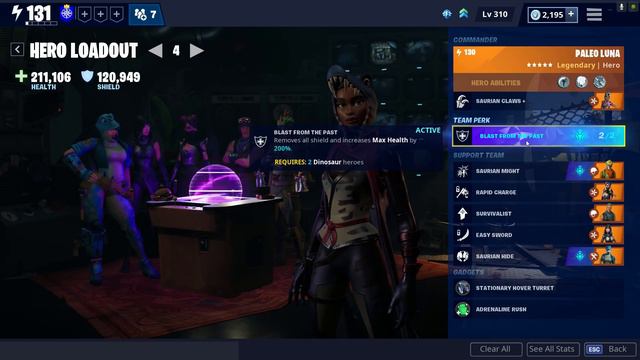 FORTNITE STW: REX JONESY & PALEO LUNA: BEST HEROES IN THE GAME RIGHT NOW!