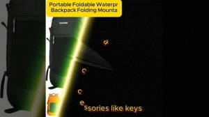 Portable Foldable Waterpr Backpack Folding Mountaineering #bag