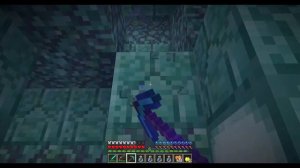 Minecraft 1.8: Survival Story! Endermite Legend - Ocean Monument - Elder Guardian Boss Underwater