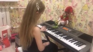 SOFT MOZART Winter Recital 2019-2020, Do major, plays Alisa, 6 years