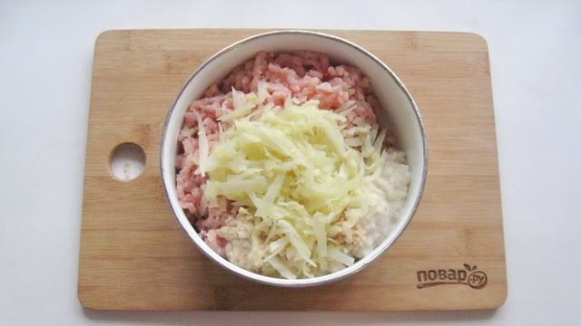 Ленивые голубцы в сливочном соусе
