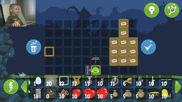 Играем в Bad Piggies #03 смотреть онлайн