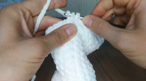 Волшебная Единорожка из плюшевой пряжи для деток 0+. Мастер-класс по вязанию крючком. Часть 2