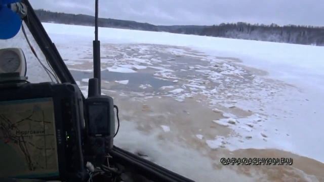 Вездеход Алексея Гарагашьяна По тонкому льду Экстрим 4x4 offroad