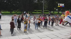 Завершающая игровая программа для детей состоялась в микрорайоне Ложок