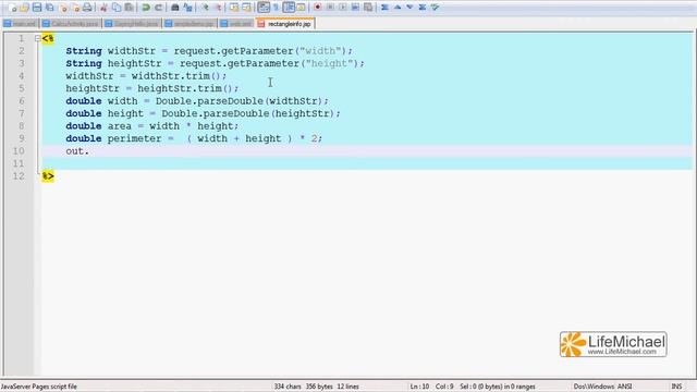 Sending Parameters to JSP Document смотреть онлайн
