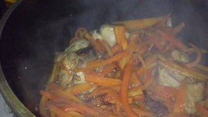 Таджикский плов с курицей