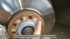 Замена подшипника на Туране