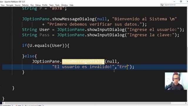? Comprobar USUARIO y CONTRASEÑA en Java NETBEANS SIN Base de datos ✅ Ejercicios BÁSICOS en Java смотреть онлайн