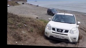 Subary Forester VS Nissan X-Trail - оффроад тест