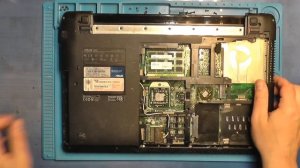 Разборка ноутбука ASUS A52D.
