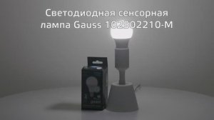 Сенсорная лампа Gauss SMD А60