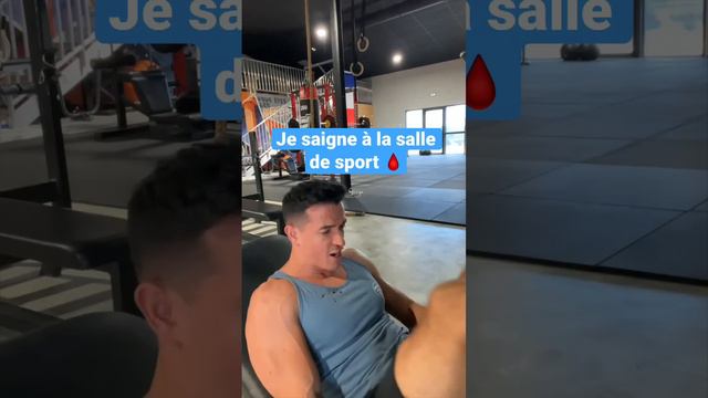 Je saigne à la salle de sport 🩸🥵