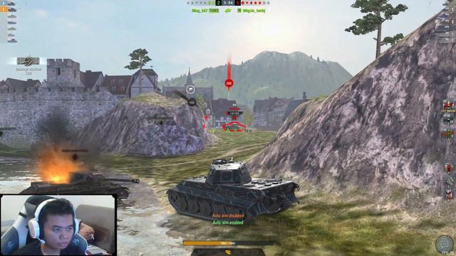 Tank Buatan Jerman Bagus? Tiger 2 - World of Tanks Blitz смотреть онлайн
