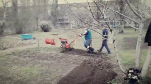 ВСПАШКА ЗЕМЛИ МОТОБЛОКОМ! ЗАКАЗЧИК УЧЕТЬСЯ ПАХАТЬ