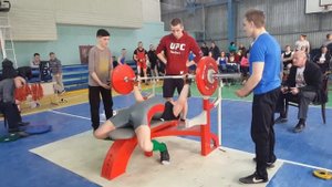 Жим лежа. Первые мои соревнования WRPF Belarus