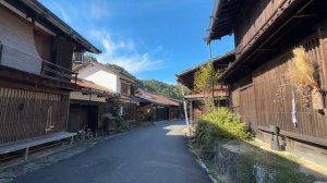 江戸時代の街並みが残る宿場町と自然のままの姿が残る中山道/苗木城/馬籠宿/妻籠宿/奈良井宿