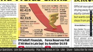 Economic Times + Business Standard - 8 October 2022 Newspaper - Daily Business News Analysis