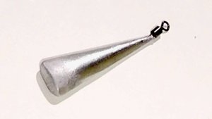 Как очень просто отлить груз плоский конус.