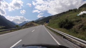 Driving from Lago di Resia Italy to Davos Switzerland via Flüelapass