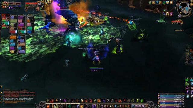 Tomb of Sargeras 25 Man Raid Harjatan - Raid Leader Destruction Warlock Perspective смотреть онлайн