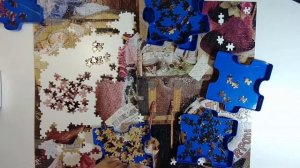 Murder on the Titanic 1000 piece puzzle Time Lapse Part 3