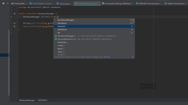 JDA 4 Bot Tutorial - Other database support (Episode 14) | MenuDocs смотреть онлайн