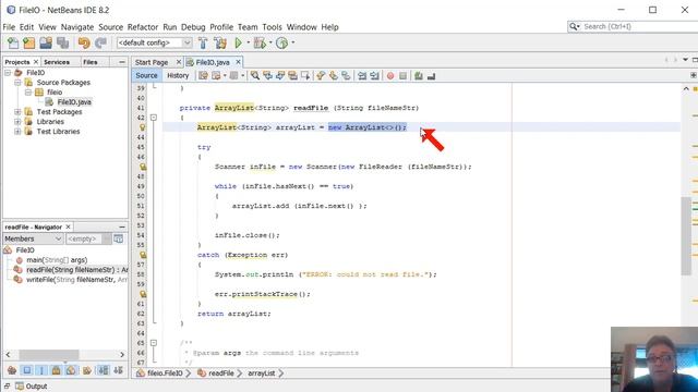Java, NetBeans, SceneBuilder - FileI/O basics - read, write, load, save files смотреть онлайн