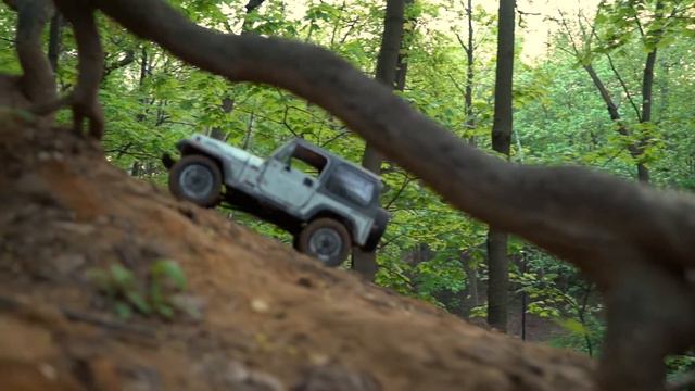 4x4 Jeep Wrangler YJ 1/10 scale model (old style) mst cmx