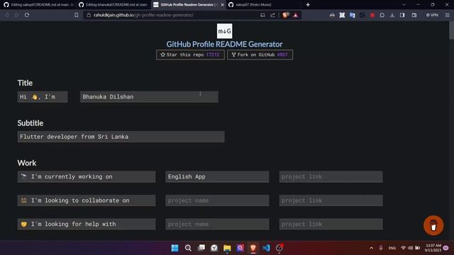 GitHub Profile Readme 2023 | README | Sinhala смотреть онлайн