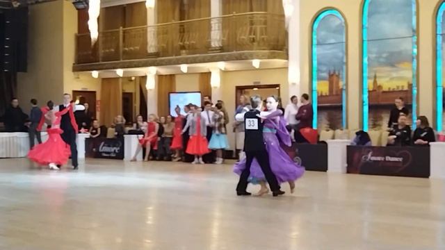 Катя и Саша в Финале турнира Amore Dance Festivale - «Стандарт» - «Танго» смотреть онлайн
