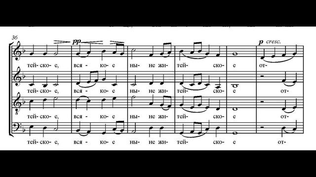 Чайковский. Херувимская песнь №1. Весь хор смотреть онлайн