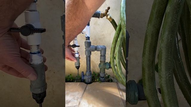 Garden fountain live water source set up tips