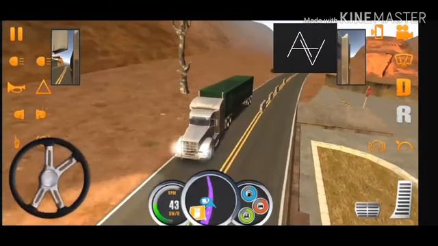WOW! BAJANDO A PURO FRENO DE MOTOR! | TRUCK SIMULATOR USA | ANDROID HD GAMEPLAY смотреть онлайн