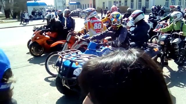 РЖЕВ. Открытие мотосезона 2017. 1 мая. смотреть онлайн