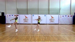 AEROBIC GYMNASTICS  AG1 MP  Москва Дуэт