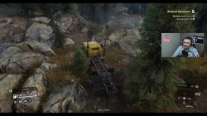 SnowRunner: Блокировка дифференциала для грузовика GMC MH9500