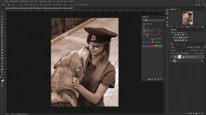 Тонирование фото. Создаем эффект сепии в Фотошопе