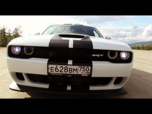 Hellcat 700 hp+ Dodge Challenger и аэродром.