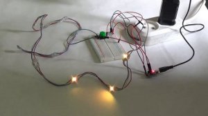 Светофор на Digispark и адресных светодиодах WS2812