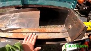 Дровокол Гидравлический Самодельный. Прост в изготовлении, но серьёзен в деле.
