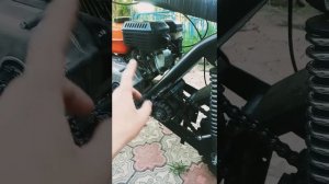 Мини байк "Синтез", самодельный мото вездеход