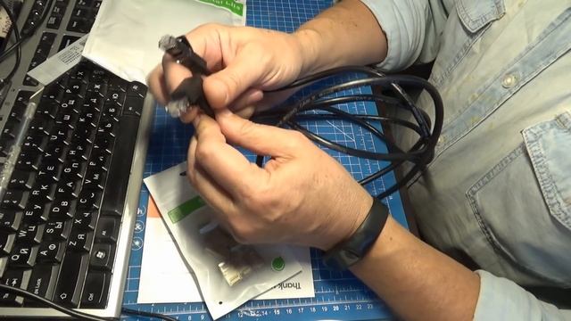 Ugreen Ethernet кабель cat 6 и позолоченные разъемы RJ45 смотреть онлайн