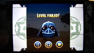 Angry Birds Star Wars: Level failed.MOV