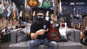 Schecter Demon-7 FR Crimson Red Brust